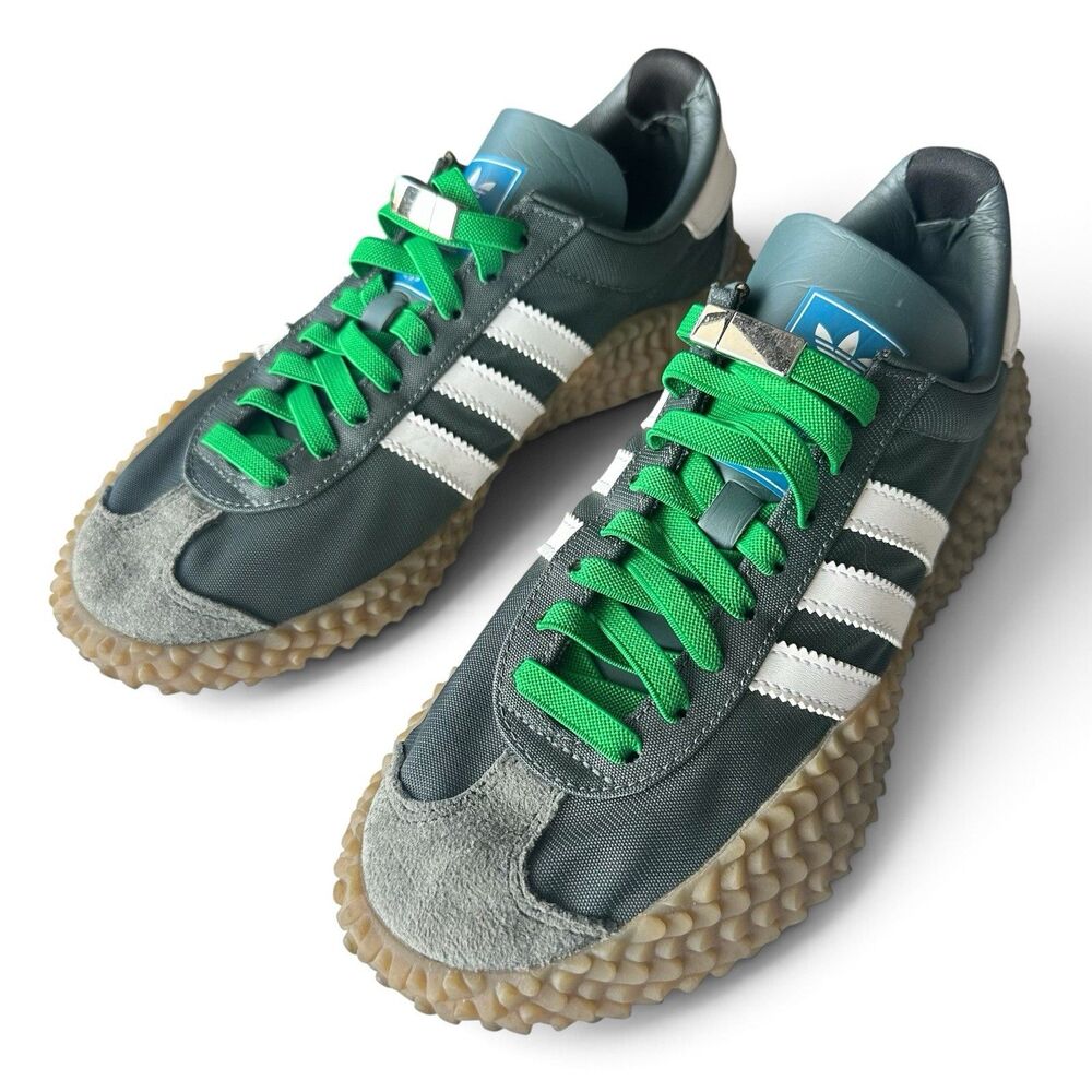 Adidas Country x Kamanda Men's 8 Sneakers EE5669 Legend Ivy/Cloud White/Gum